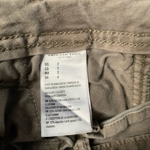 NWOT American Eagle Paper Bag Shorts - Picture 4 of 4